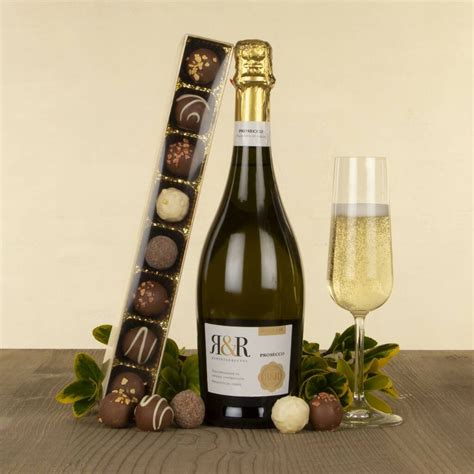 chocolates and prosecco delivered as presents